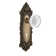 Victorian Plate with Decorative Keyhole and Crystal Meadows Knob