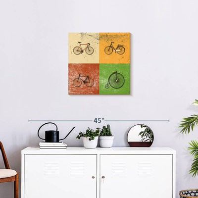 «Vélo Evolution», reproduction sur toile