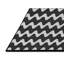 Tapis gris/zone noire à motifs-2028068221