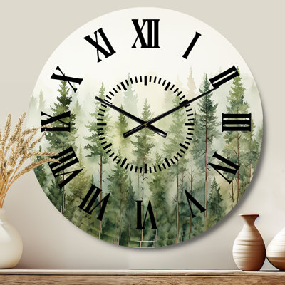 Horloge murale pin