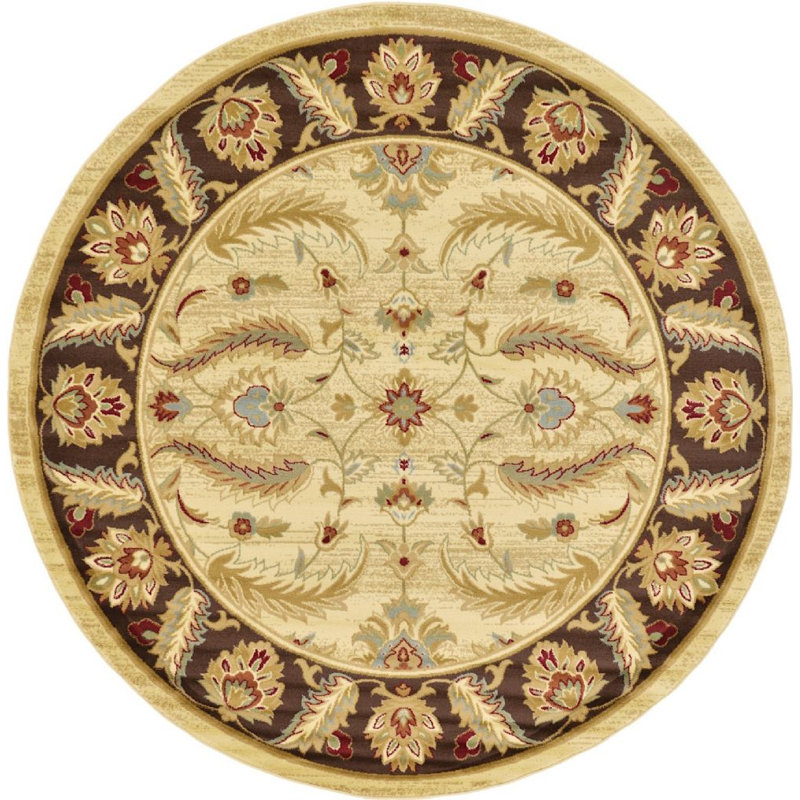 Odyssey Oriental Indoor Rug, Round 8'