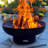 Harrogate Steel Wood Burning Fire Pit-1640684179