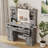 Farmhouse Vanity Desk With Mirror And Lights-196338118