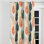Rideaux Boho pour la chambre à coucher - Rideau à œillets Blue Meadow Ikat - 1 panneau