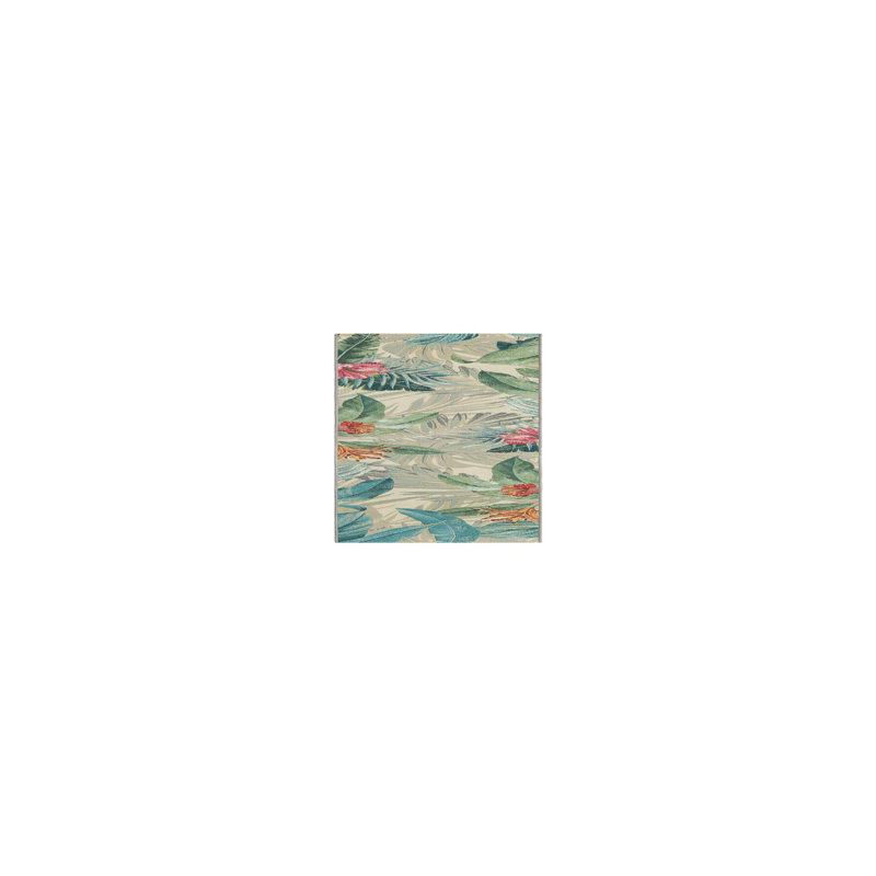 Anniston Multi Kula Indoor/Outdoor Modern Rug, Rectangle 2' x 3'