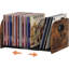 Support à disques extensible en vinyle et métal (L 13,38-22,83 po)