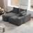 99-Inch Chenille Cloud Curved Sectional Sofa With Chaise, L-Shaped Modern Boneless Couch With Deep Seats, No Assembly Required