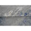 Tapis noué à la main bleu cobalt / blanc-70085326