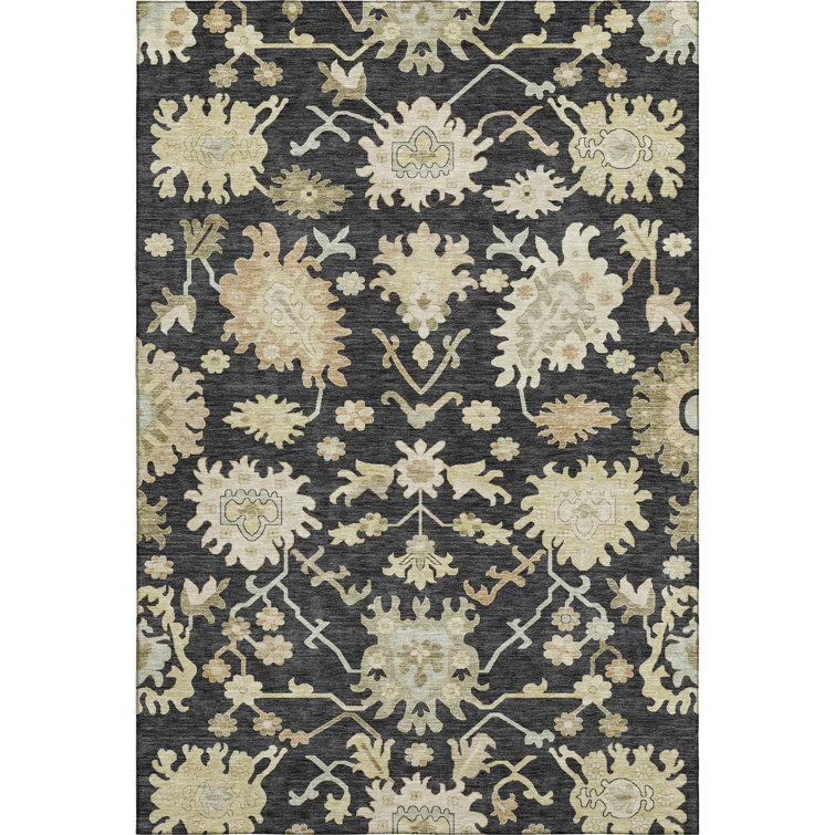 Premium Machine Washable Gurubaksh AMF1150 Global Rug