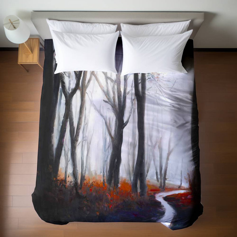 Housse de couette Mysterious Forest Stream | Décoration intérieure