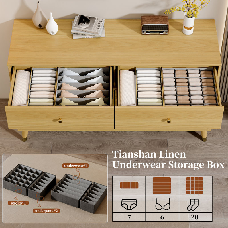 Carmiche 6 - Drawer Dresser, Beige