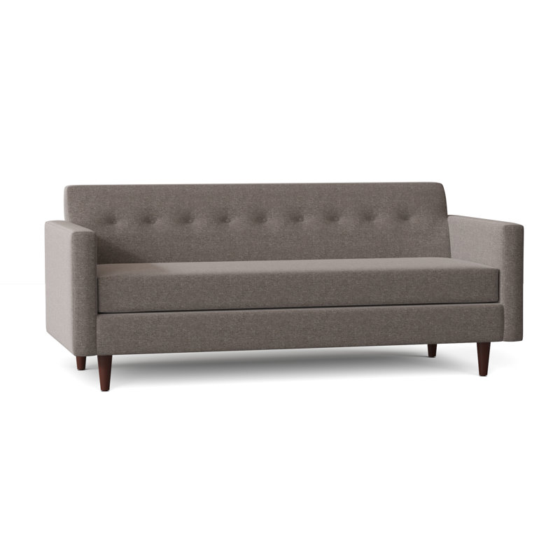 Floodwood Upholstered 77.5'' Sofa, Crafty Cobblestone