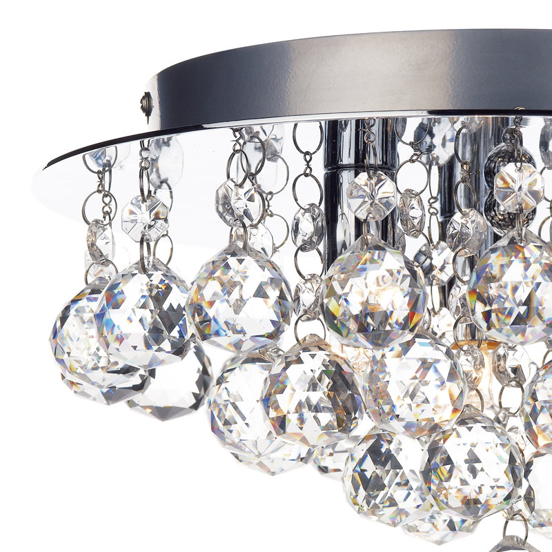Flush Mount, Polished Chrome
