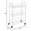 64cm H x 24cm W Utility Cart