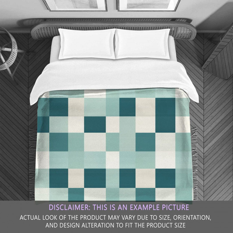Checkered Comforter, Twin Comforter