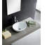 Lavabo pour salle de bain oval moderne