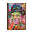 Classic Brown Wood Framed Canvas