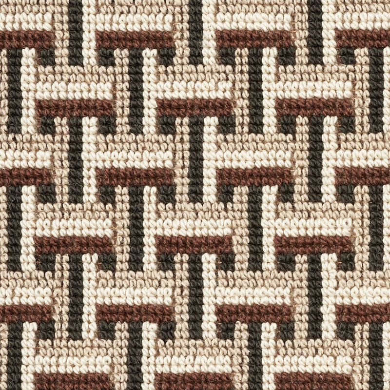 Saxon Épinglé Fabric, Cinder