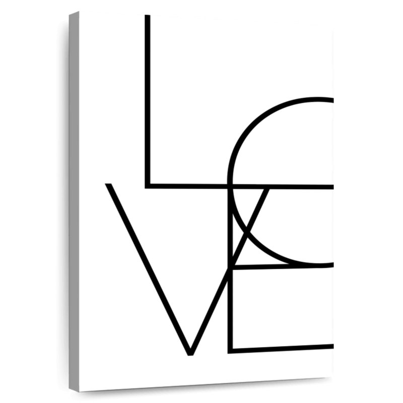 Vertical Love, 45" H x 30" W