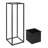 Azuolas 2-Piece Metal Pot Planter Set-536891603