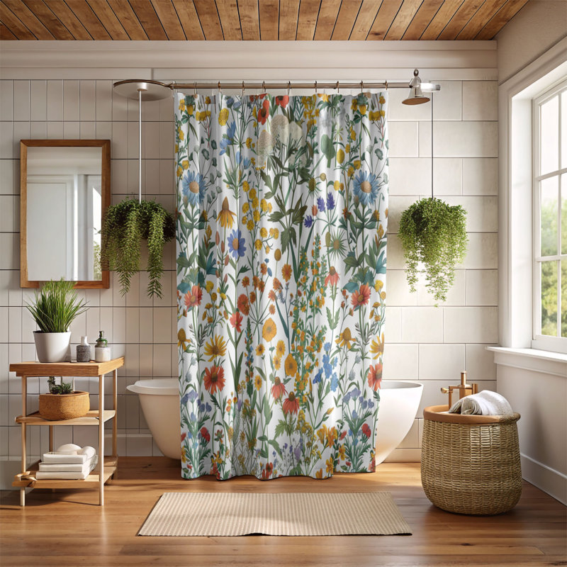 New Wild - Premium Shower Curtain, 74"H x 71"W