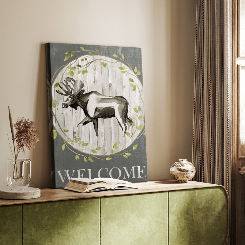 Woodland Welcome IV - galerie sur mesure, H 18 po x l 12 po