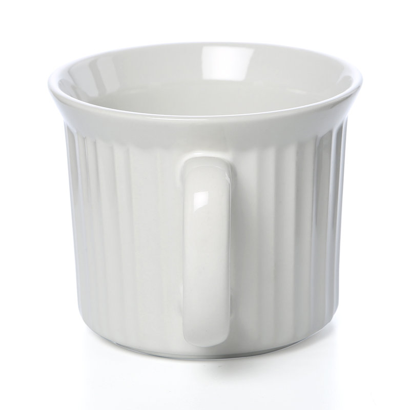 Petya Ceramic Soup Mug, White