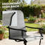 Ensemble de 2 chaises d'extérieur, chaises pivotantes-317878740