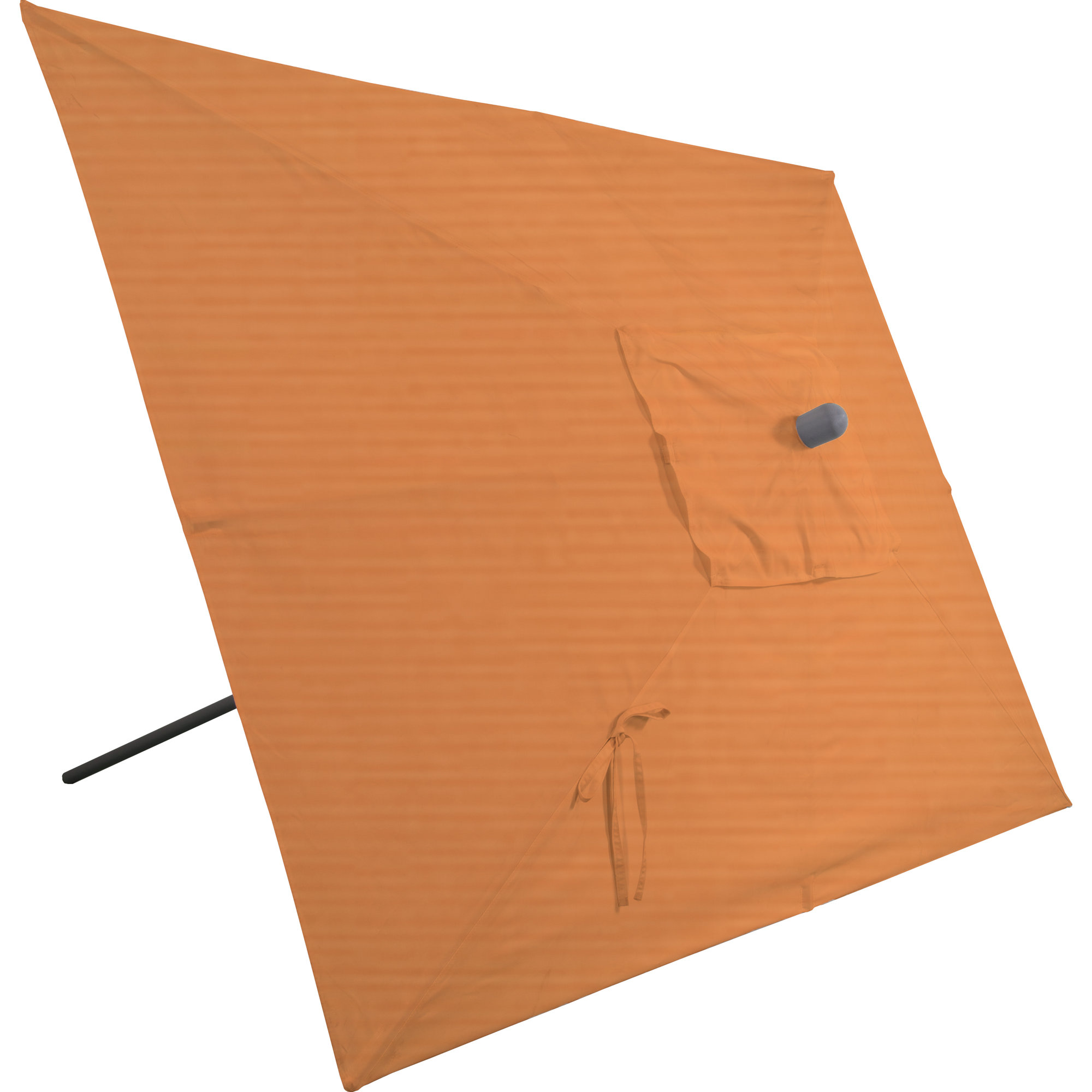 Olivier 116.7'' Outdoor Umbrella, Canvas Tuscan Sunbrella® Canvas, Black Sapphire
