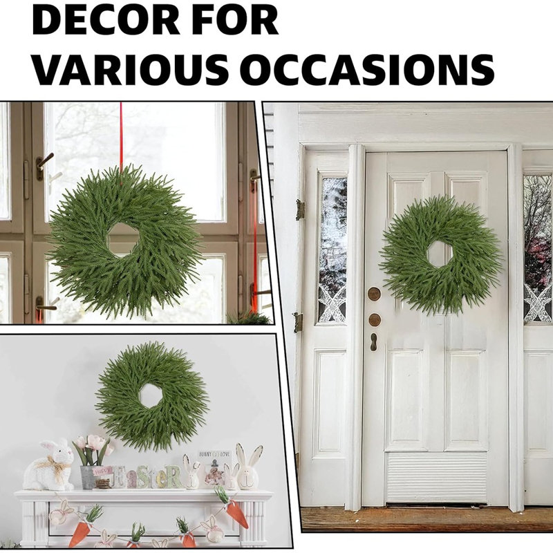 Couronne de Noël en pin - Vert