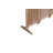 55.2'' W X 65'' H 4 - Panel Solid Wood Folding Room Divider