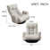 Gatling 360 Degrees Swivel Gaming Chair with 5 Adjustable Position
