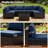 Outdoor Cushions for Patio Furniture 14 Pieces Replacement Cushions with Removable Cover Waterproof & Fade Resistant Sectional Couch Cushion for 6-Seat Patio Conversation Sets-2117936262