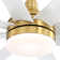 Jamii-Leigh Large Indoor/Covered Outdoor Modern Ceiling Fan with Led Lights and Remote, 6-Speed, Reversible Quiet DC Motor, Timer, 8-ABS-Blade