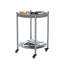 Table basse ronde avec roulettes