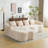 Full Compression L-Shape Sectional Sofa-613741396