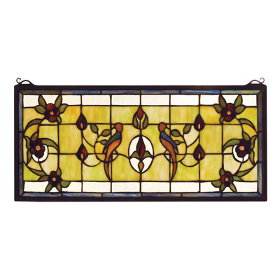 Victorian Lancaster Stained Glass Window