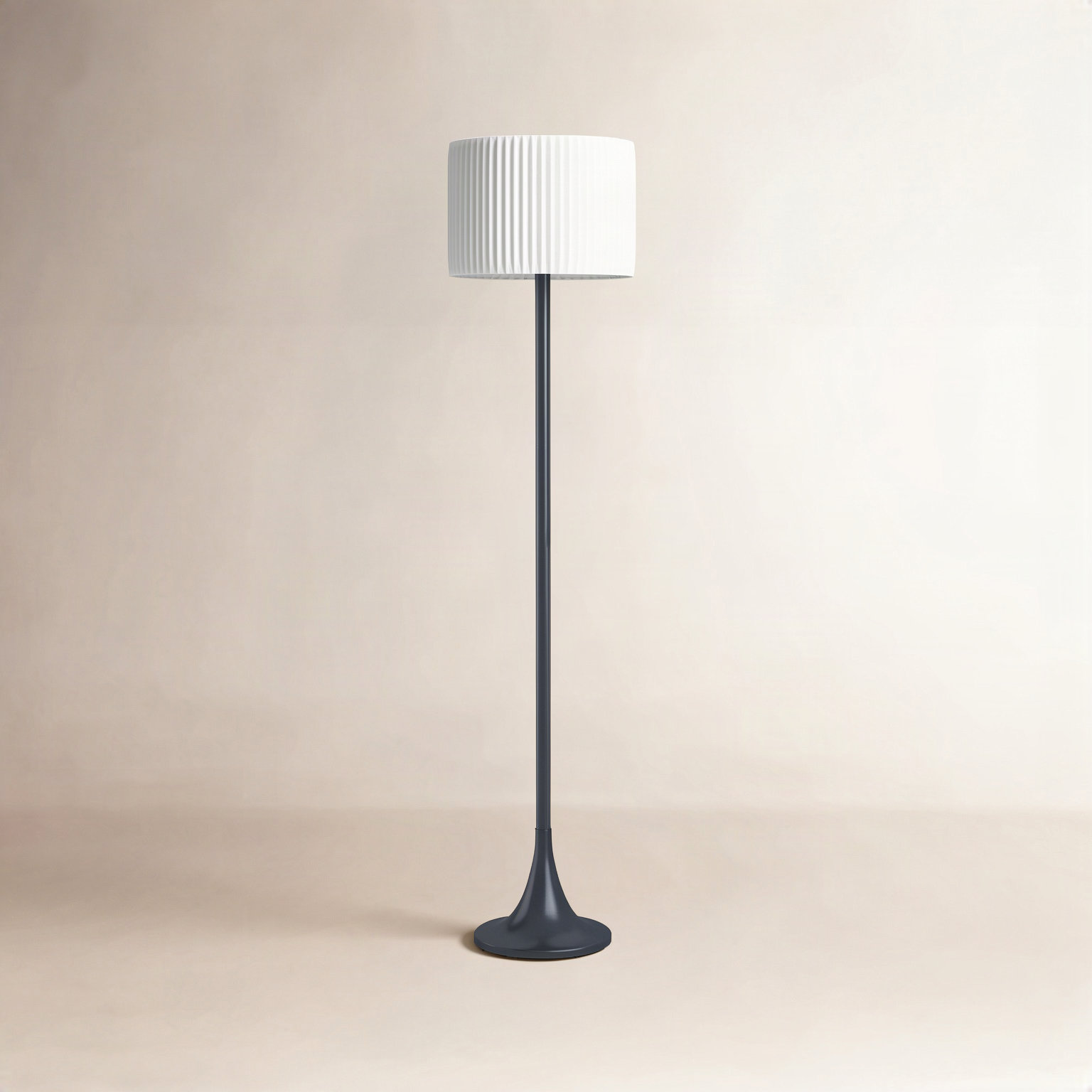 Lydie 60'' Floor Lamp, Black