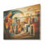 «Cubic Country», art mural sur bois de pin naturel-101405150