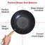 Belfry Kitchen Daniela Non-Stick Carbon Steel Wok-2118118514