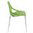 Stackable Dining Side Chairs with Floral Cutout Back and Stainless Steel Legs – Modern Kitchen, Restaurant, or Banquet Seating-544002240