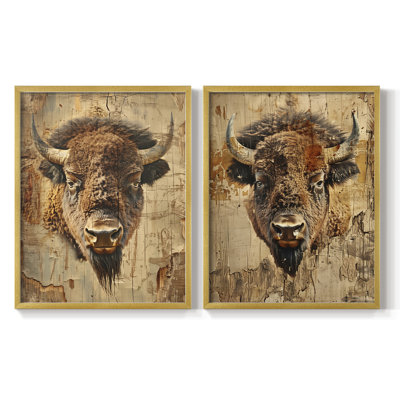 ANIMALS Series CDLXXXVIII-Premium Framed Print -Ready to Hang - No Nails Required - No Nails Required