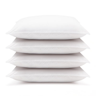 Medium Polyfill Pillows 4 Pack