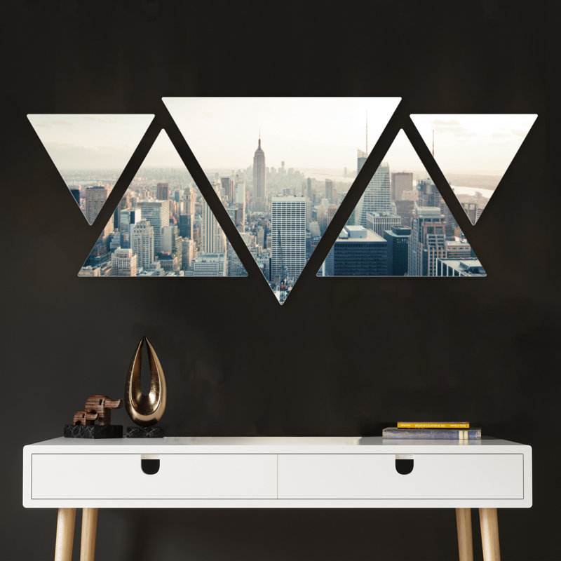 New York - 5 Piece Print on MDF