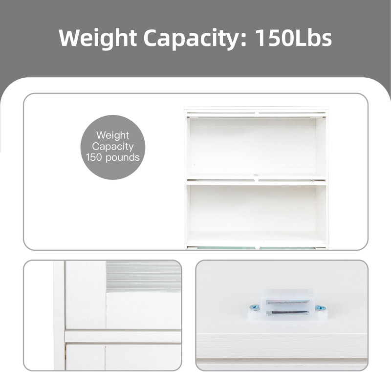 Bookcase Contemporary Closed Back Glass Doors Office Storage Cabinet Floor-To-Ceiling Low Cabinet Bookcase Against Wall Dustproof Bookshelf