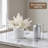Faux Artificial Plants White Eucalyptus In Pot