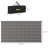 Reversible Waterproof Outdoor Rug - Portable RV Camping Mat With Carry Bag-1473734658