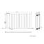 Adah Horizontal Single Flat Panel Radiator-735167305-693708614-693708632