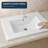 30-Inch White Ceramic Bathroom Sink, Fits 30-Inch Vanity,Pre-Drilled Faucet Hole,Modern Minimalist Design,Durable & Easy to Clean-132835540