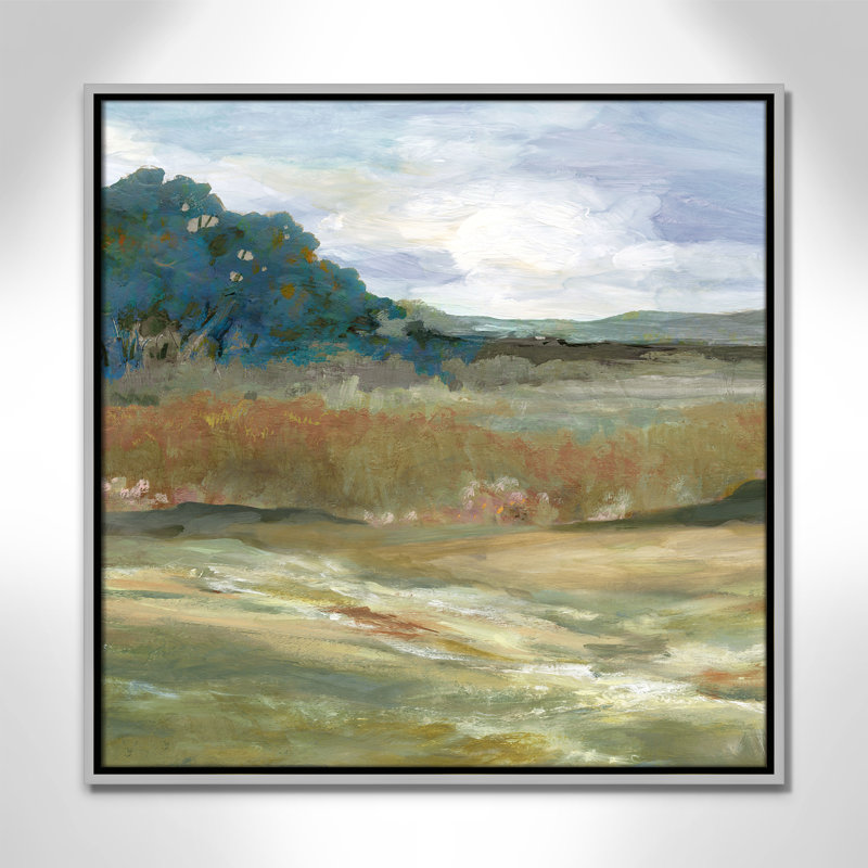 «Afprès Light» par Carol Robinson, H 25,5 po x l 25,5 po, Argent argent